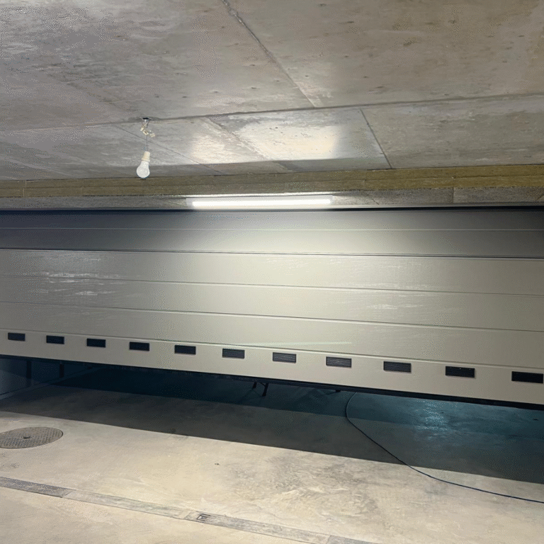 Lire la suite à propos de l’article Transformation d’un parking en garage fermé à Gy